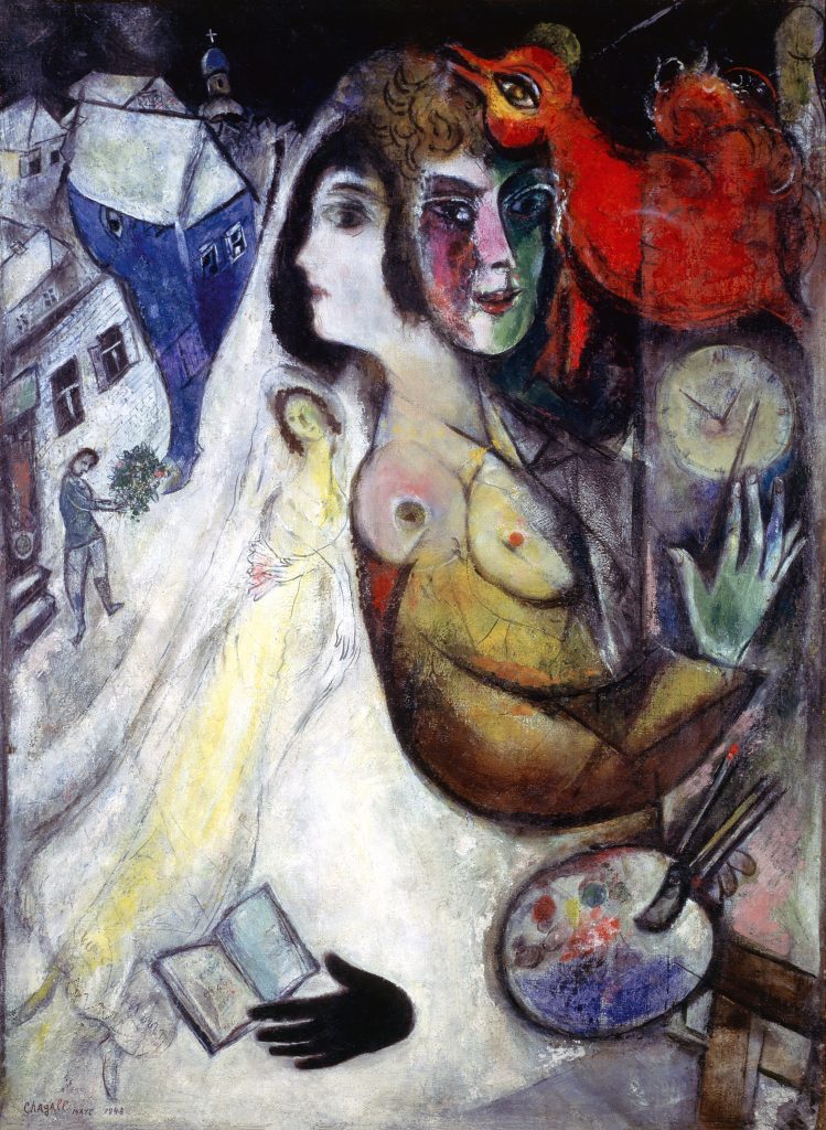 . Marc Chagall, Il guanto nero, 1923-48, Parigi, collezione privata© Chagall ®by SIAE 2020