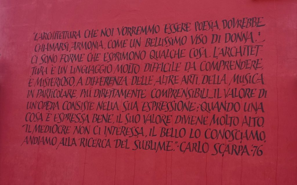 Pax Tibi Carlo Scarpa 16
