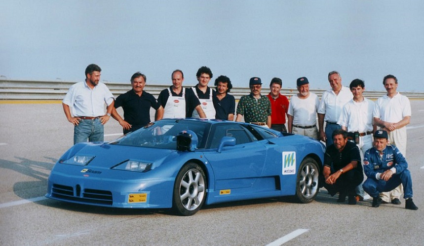 storia record Bugatti 