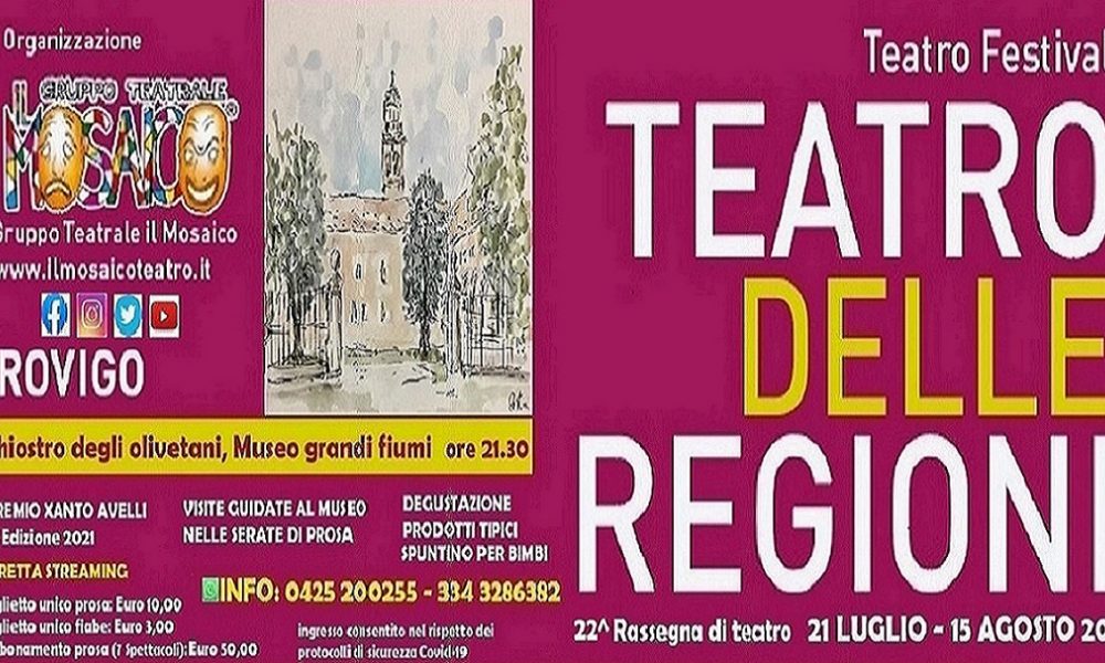 Poster Teatro Regioni 2021 Per Imm. In Evid.