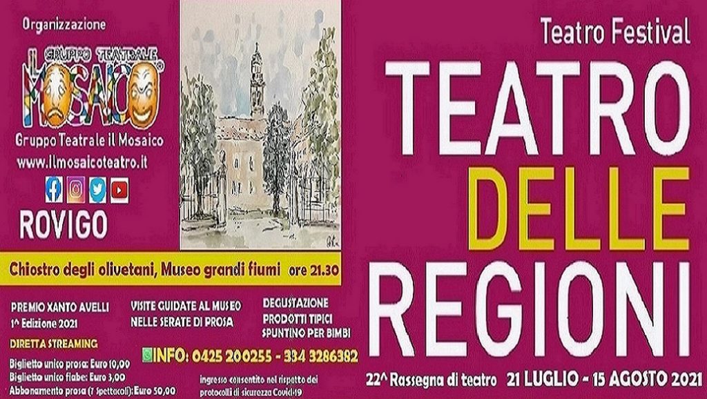 Poster Teatro Regioni 2021 Per Imm. In Evid.