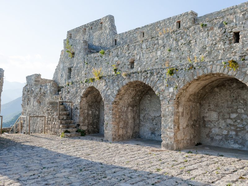Castello di Arechi - La fortezza di Arechi II