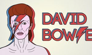 Disegno di David Bowie