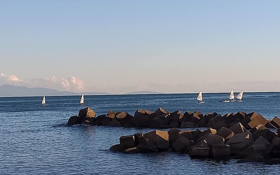Salerno: il mare d'inverno