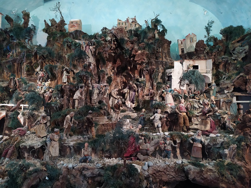 Presepe Settecentesco Allinterno Della Chiesa Di San Pietro Della Canonica Amalfi