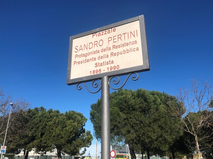 Targa A Sandro Pertini