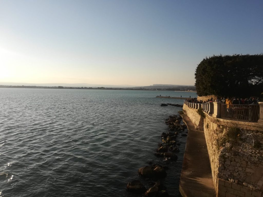 Vista della Marina di Ortigia
