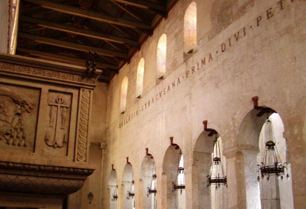 Duomo di siracusa - la navata