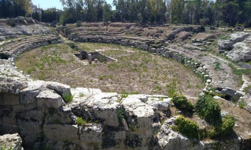 Anfiteatro Romano Siracusa Resti