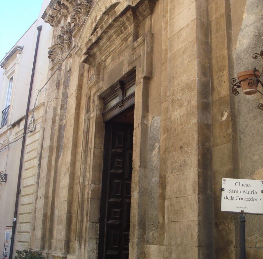 Entrata Chiesa Di Santa Maria Della Concezione