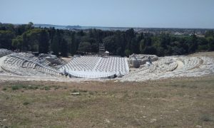 Teatro Greco, vista dall'alto