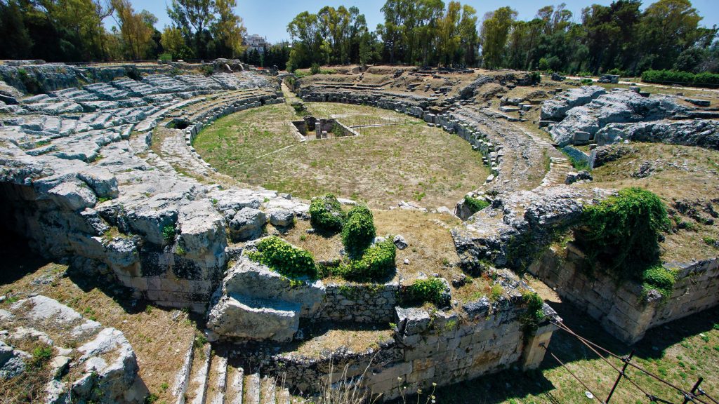 Anfiteatro Romano Sr © Regione Siciliana Ph.giuseppe Mineo