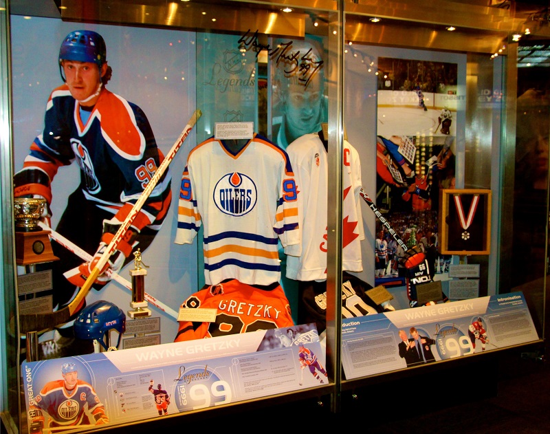 Hockey Hall Of Fame Di Toronto - una sala interna del museo