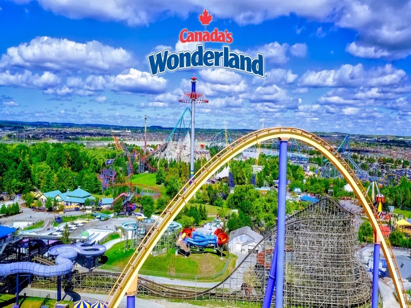 Canadas Wonderland, il parco divertimento a Toronto