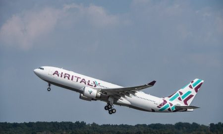 Volo: l'Airbus di AirItaly