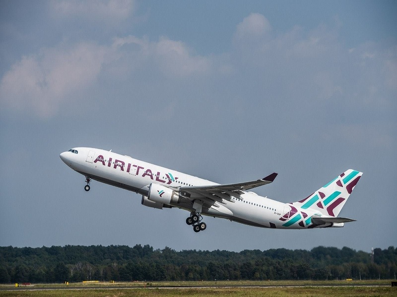 Volo: l'Airbus di AirItaly