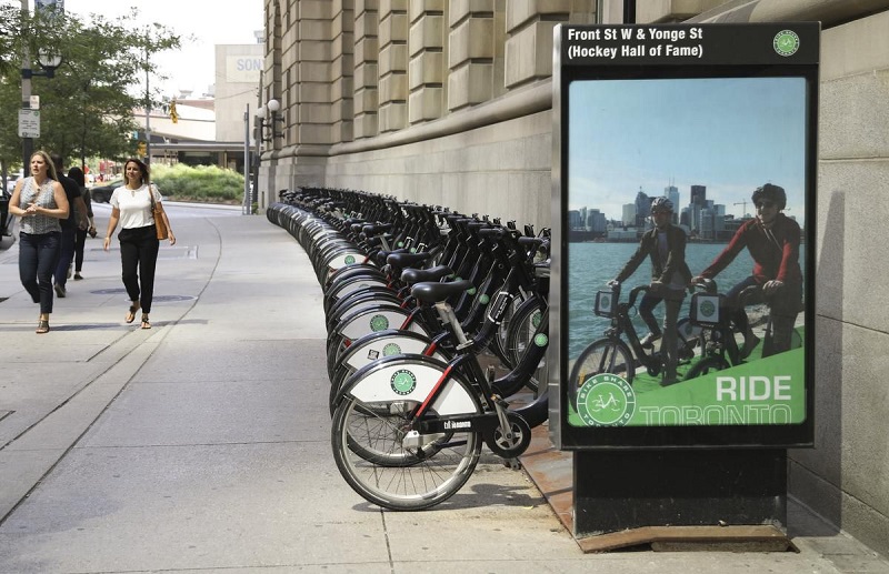 muoversi - Una Piazzola Per Il Bike Sharing A Toronto