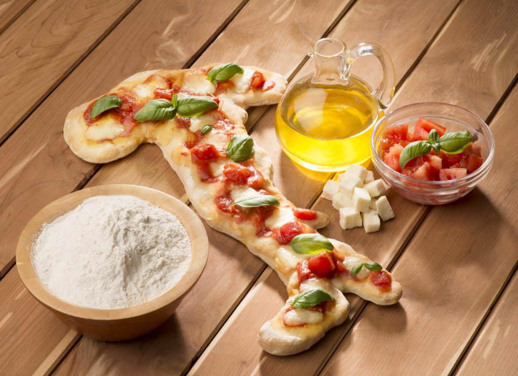 Pizza nei ristoranti italiani a Toronto