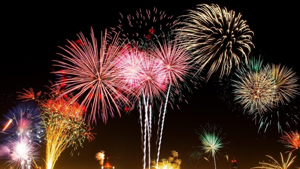 Fuochi d'artificio per capodanno