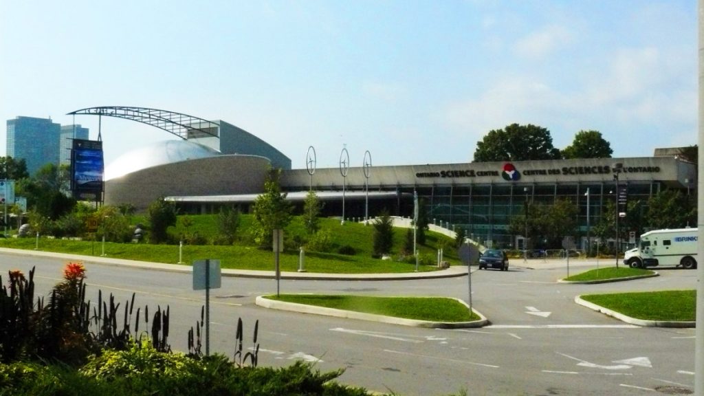 Ontario Science Centre. la struttura