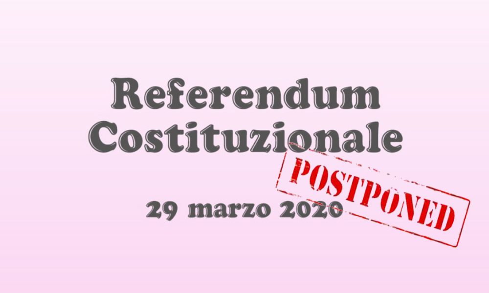 referendum Postponed