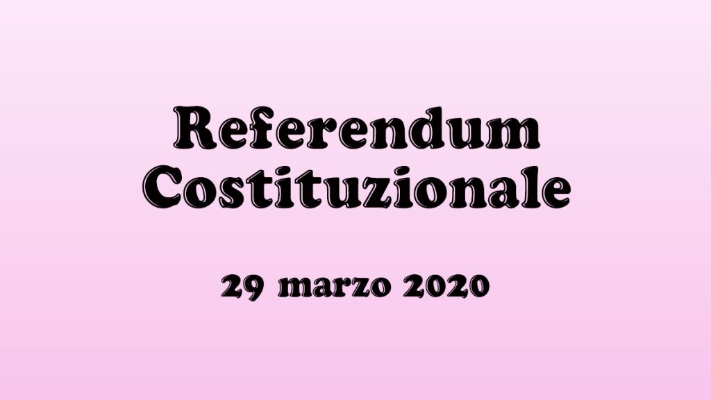 Referendum Costituzionale