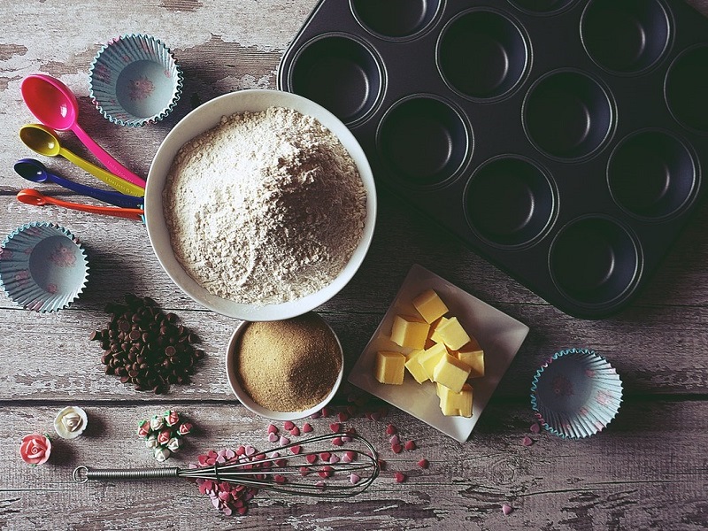 Ingredienti per i carrot muffin