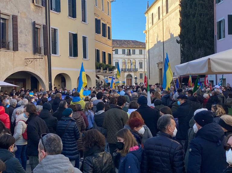 Ucraina Manifestazione Cgil Treviso