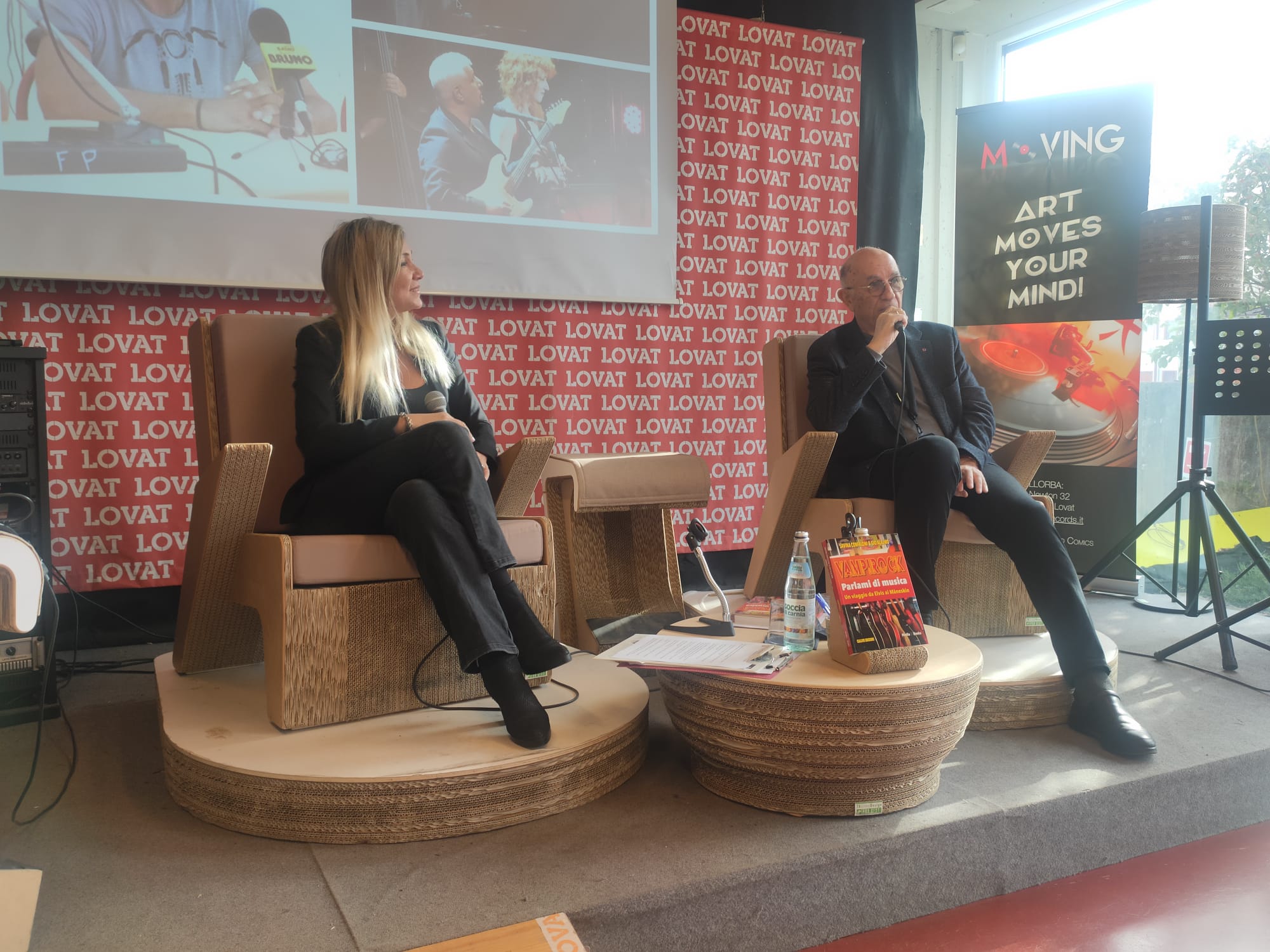 Savina Confaloni und Gio Alajmo