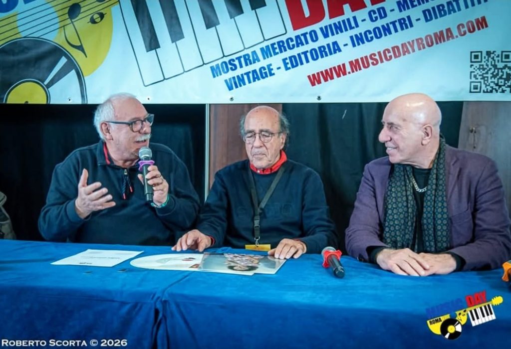 Vannuccio Zanella con Renato Marengo e Lino Vairetti