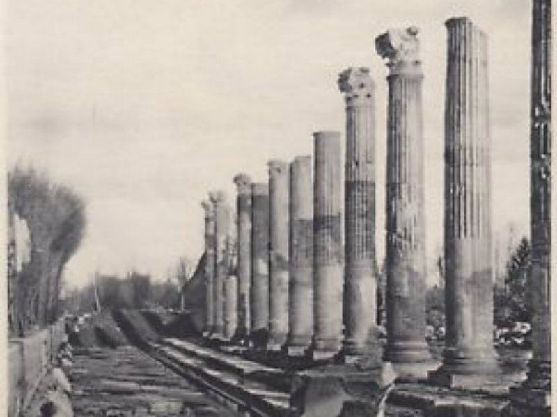 Foro romano di Aquileia negli anni '30