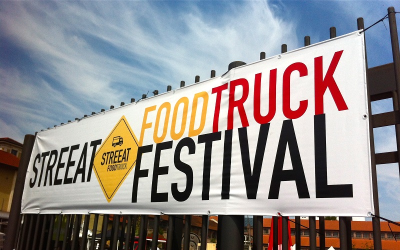 striscione dello STREEAT® Food Truck Festival