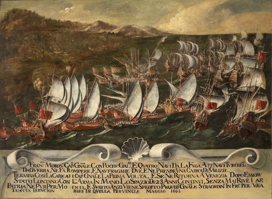 Francesco Morosini Combatte Contro I Turchi