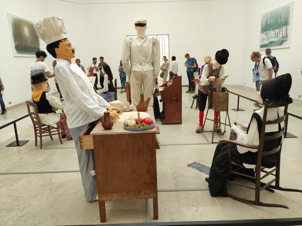 Un' oper del padiglione della Biennale