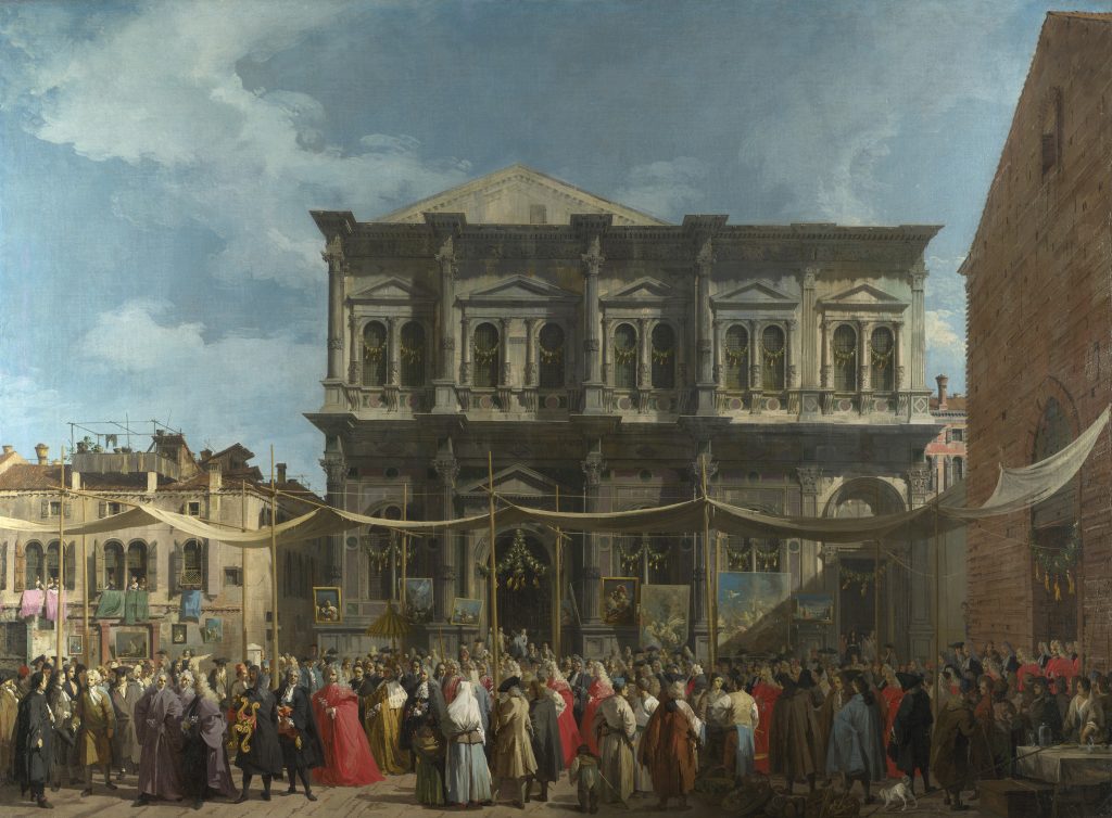 61143e9929898 61143e9929899giovanni Antonio Canal, Il Canaletto The Feast Day Of St Roch Wga03905.jpg