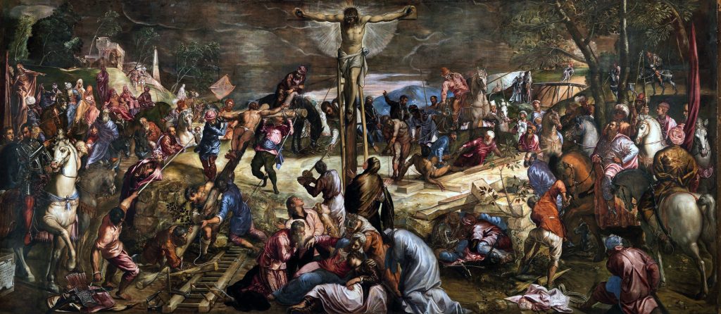 Tintoretto, La Crocifissione, Sala Dell'albergo, Scuola Di San R