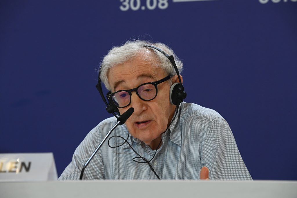 83444 Press Conference Coup De Chance Director Woody Allen Credits Giorgio Zucchiatti La Biennale Di Venezia Foto Asac 3