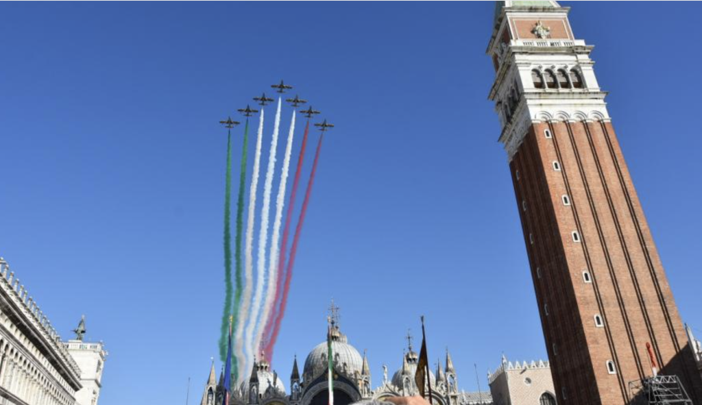 Frecce Tricolori Mattarella