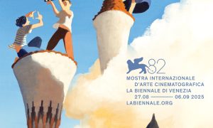 Offizielles Poster von Venedig 82 (Quelle: Manuele Fior La Biennale Di Venezia Foto Asac) (1)