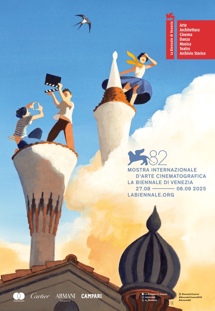 Venezia 82 Official Poster (credits Manuele Fior La Biennale Di Venezia Foto Asac) (1)