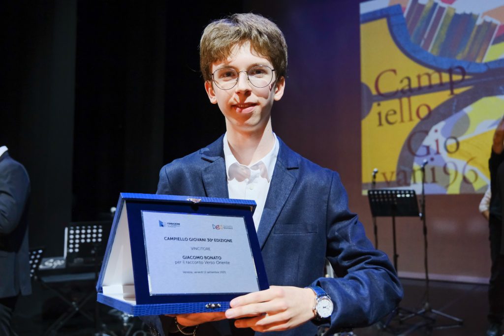 Vincitore Giacomo Bonato Campiello Giovani 2