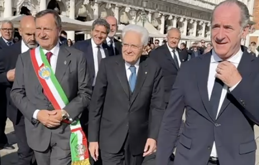 Mattarella Venezia Ottobre 2025