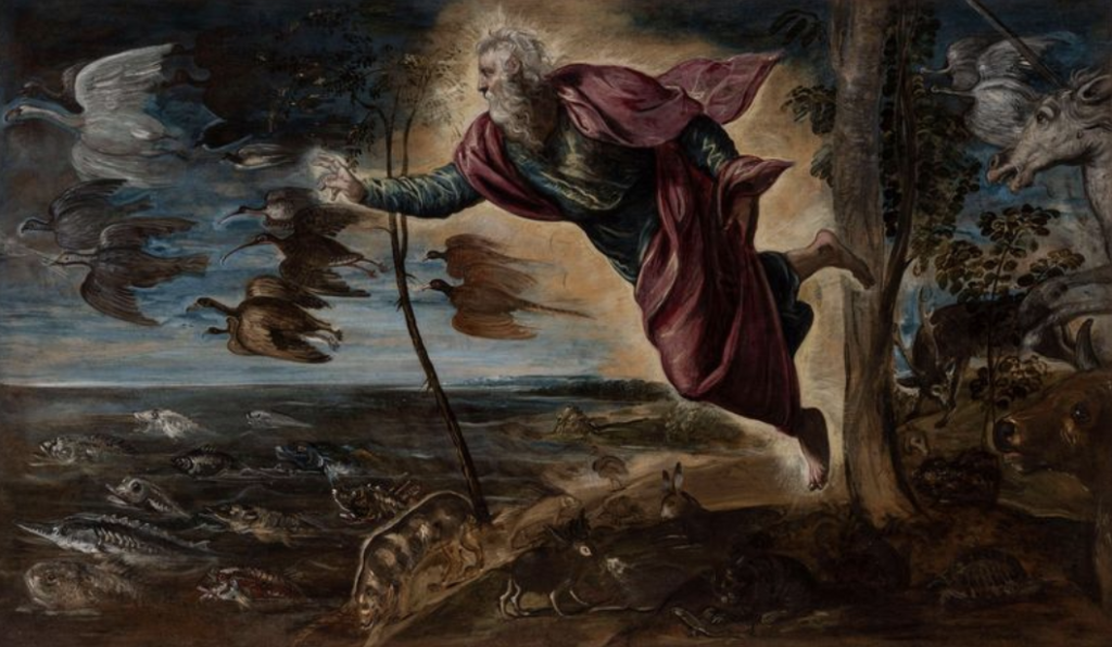 Tintoretto La Creazione Degli Animali