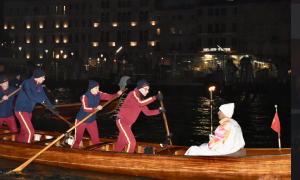 Paralympische Flamme von Venedig