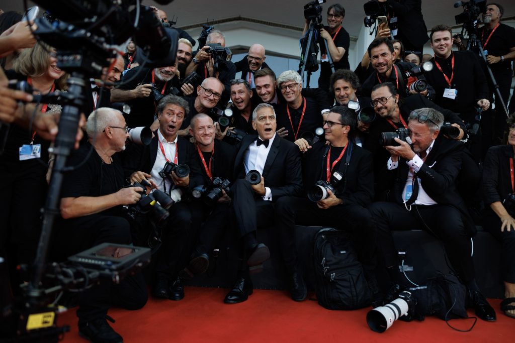 115065 Red Carpet George Clooney Ph. Jacopo Salvi Courtesy Archivio Storico La Biennale Di Venezia 2