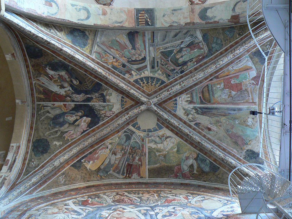 Affreschi dell'ex chiesa di San Marco.