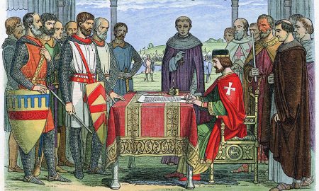 La firma della Magna Charta