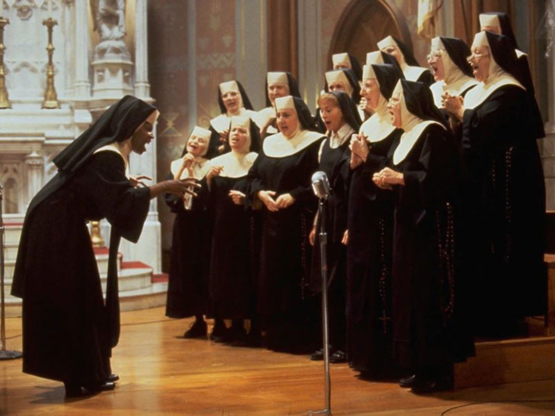 il coro gospel di Sister Act