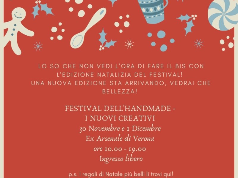 Festival dell'Handmade: locandina