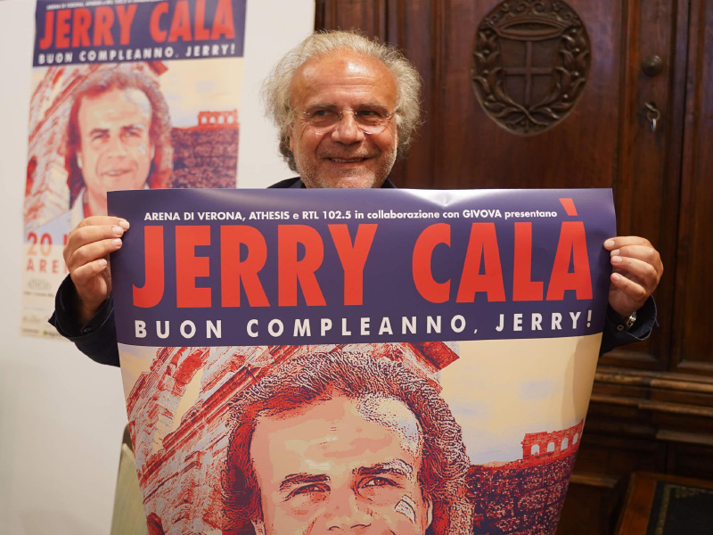 Compleanno Jerry Cala Manifesto
